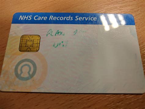 smart card expired nhs